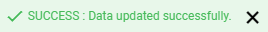 Confirmatory message