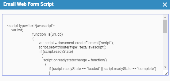 Edit Email Webform3