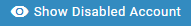Show disabled account