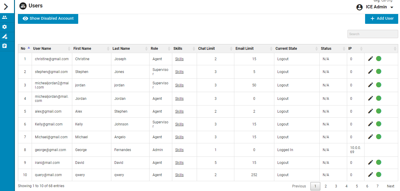 User management 3