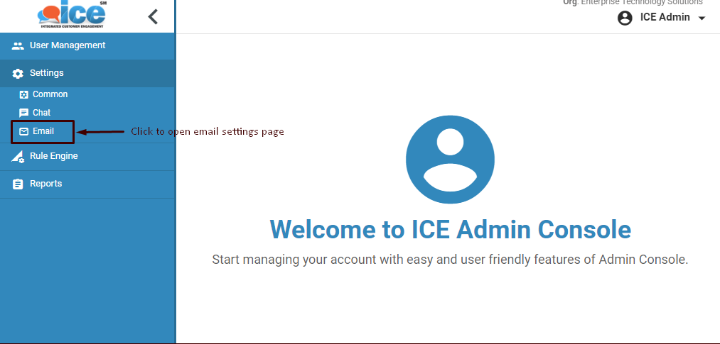 Email Settings 1