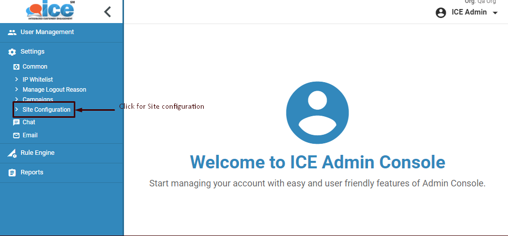 Site configuration 1