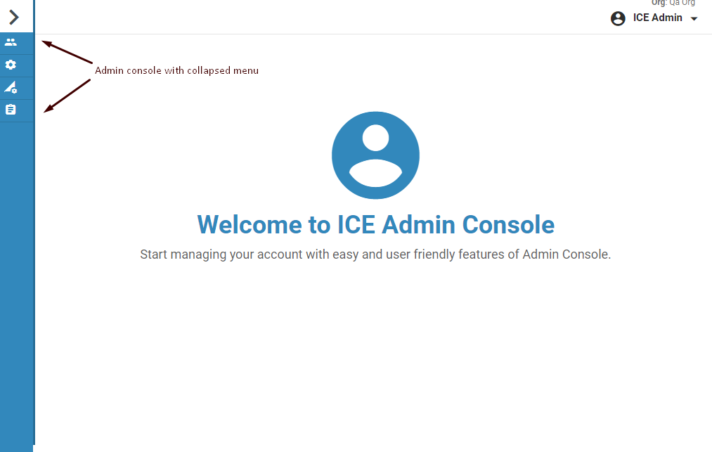 Admin console 2